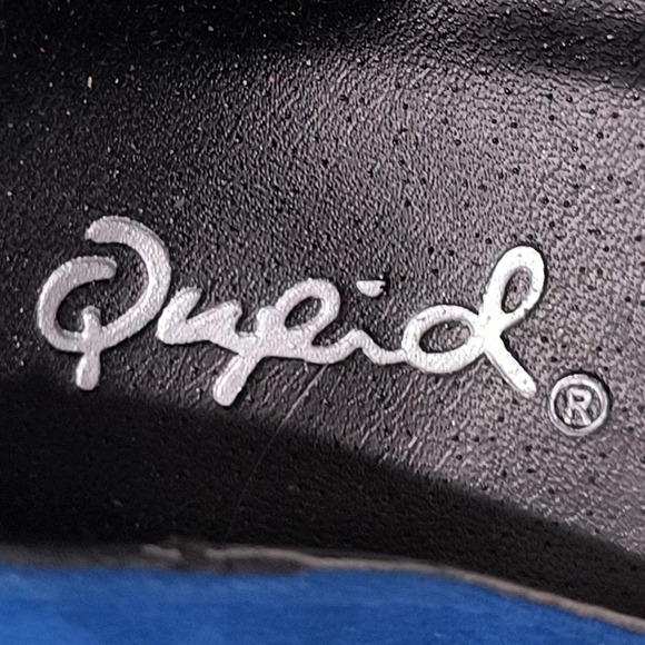 Qupid Women's 7 Blue Heels - Picture 7 of 8